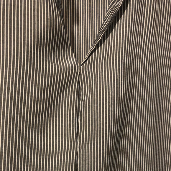 EXPRESS blue & white stripe tunic top - Picture 3 of 7